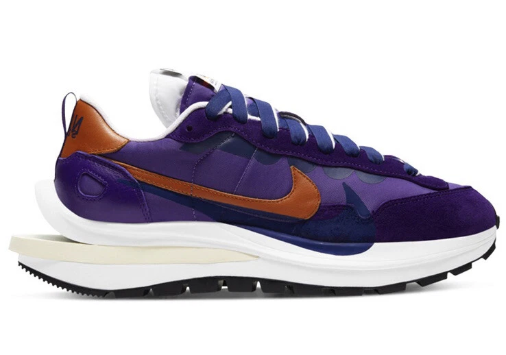 Nike sacai waffle purple discount