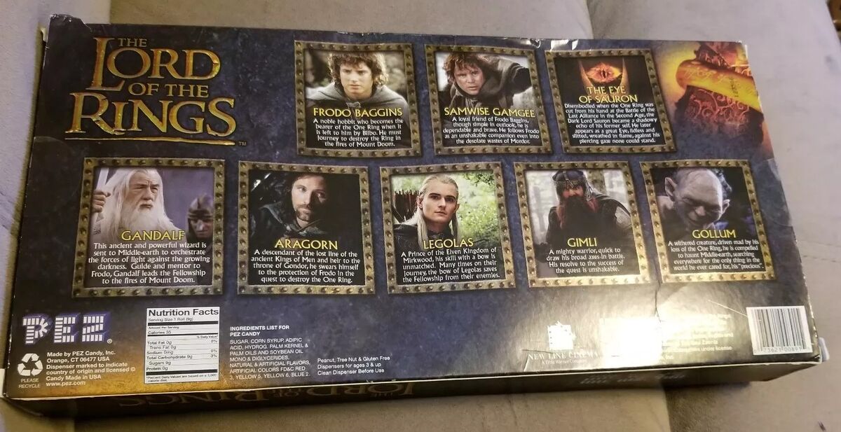 Lord of the Rings Eye of Sauron Collectors PEZ Exclusive 