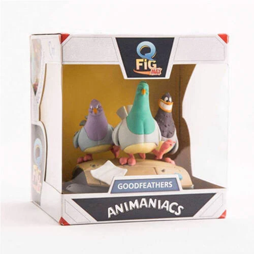 Animaniacs Goodfeathers Q-Fig Max 4" High Quality Display Vinyl Figure Display - Picture 3 of 3