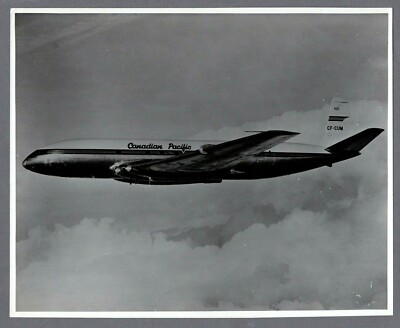 CANADIAN PACIFIC DE HAVILLAND COMET LARGE VINTAGE ORIGINAL HERSTELLERFOTO 2