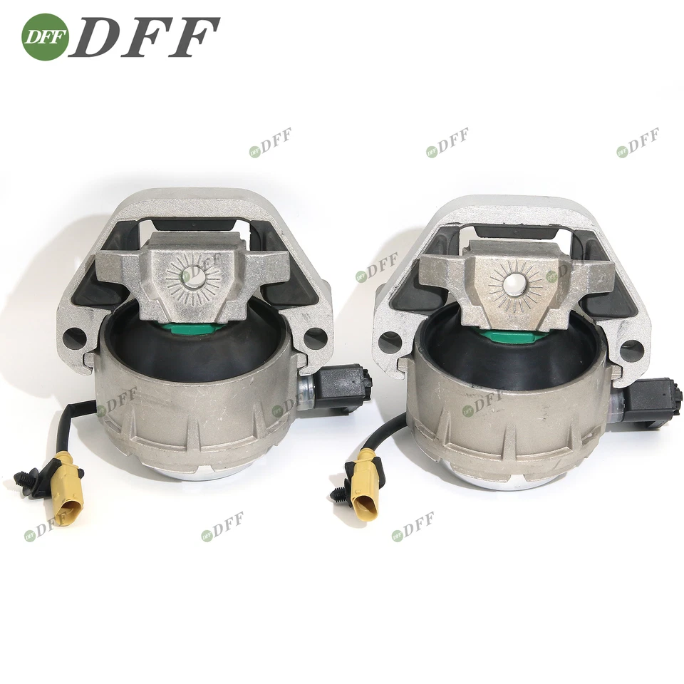 Par de soportes de motor hidráulico izquierdo derecho de 2 piezas ambos lados FAG para Audi A8 D4 3.0 T Foto 3 de 4