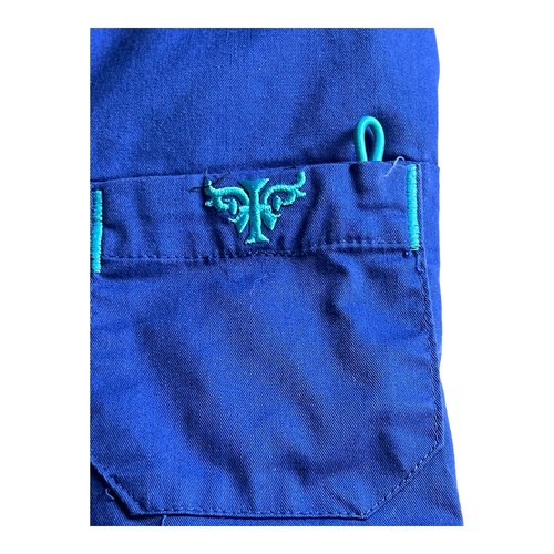E-Z Flex Scrub top Nursing Medical Top Medium - Picture 4 of 9