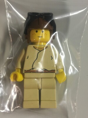 Lego Star Wars Minifigur Anakin Skywalker (Brown Aviator Cap) Guter Zustand