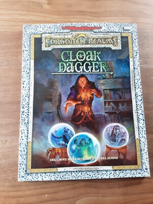 AD&D Forgotten Realms Cloak & Dagger sehr guter Zustand 