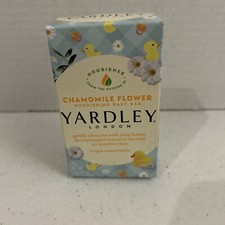     YARDLEY LONDON 4 Oz. 113g BAR  CHAMOMILE FLOWER  Nourishing Baby Bath Bar.