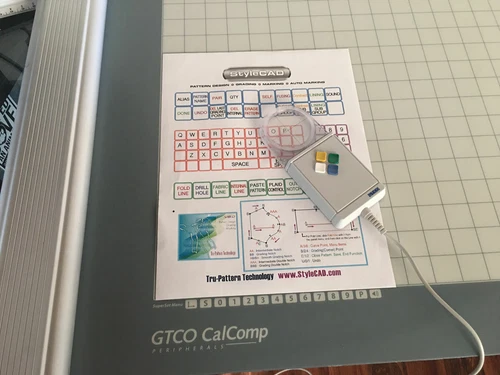 GTCO Calcomp Roll UP 36 x 48 Inch Active Area Digitizer Configured  STYLECAD