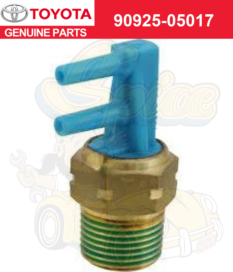 Toyota Genuine Parts 90925-05017 Bimetal Vacuum Switching