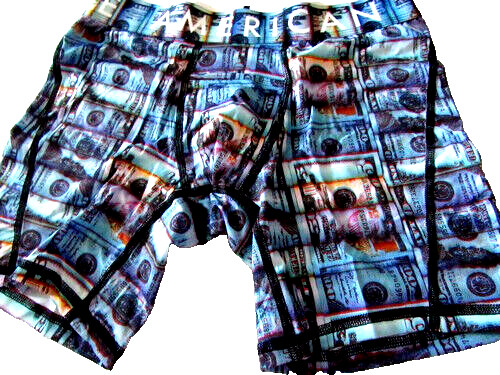 AMERICAN EAGLE 6" FLEX BOXER BRIEF MENS MEDIUM 32"-34" WAIST MONEY BIRTHDAY GIFT