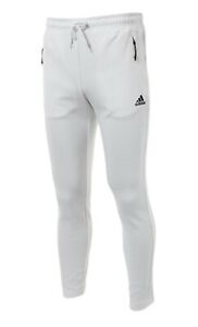 Adidas Men Athletic Stadium Pants Training L/S White Running ...