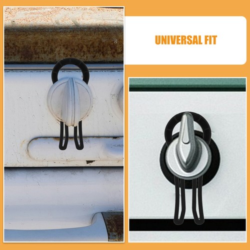 2 Pcs Knob Lock Child Safety Cover Baby Knobs Proof Stove Covers - Picture 6 of 12