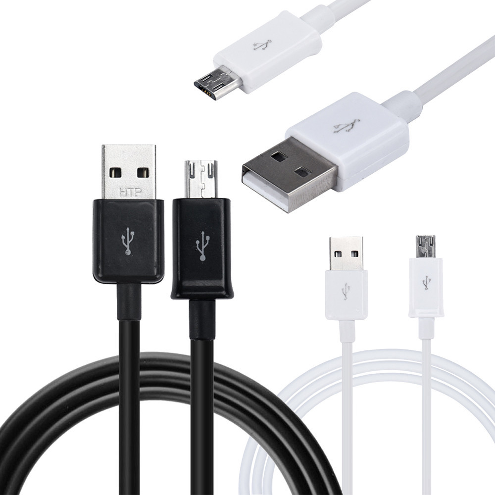 HTC OEM Micro-USB Data Charging Cable For HTC One M8 And Other Smartphones - Non-Retail Packaging - Black - Foto 9