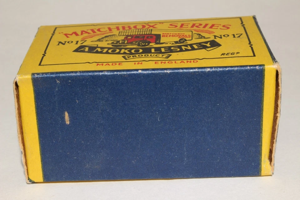 FURGONETA DE MUDANZAS MATCHBOX LESNEY #17A BEDFORD, EXCELENTE, EN CAJA TIPO B Foto 2 de 4