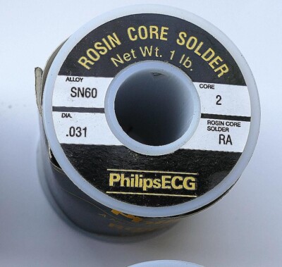 Kester Solder 44 SN60PB40 .031 24-6040-0027 1LB 60/40 labeled phillips