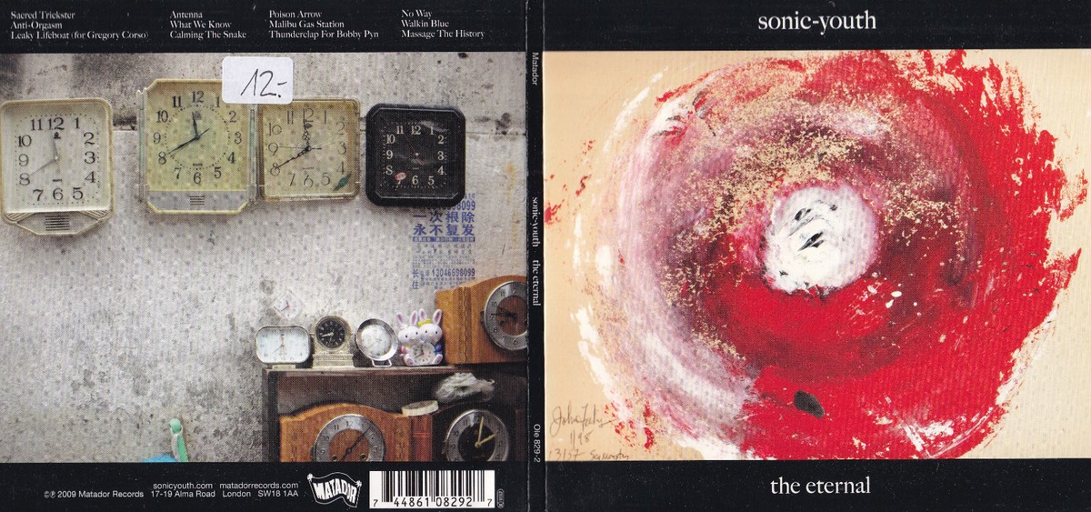 Sonic-Youth – The Eternal CD Matador, Gatefold Sleeve near
