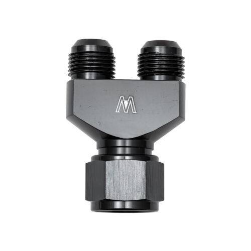 Y block Adapter Fitting-6 8 10 12 AN Female To Parallel Dual 6 8 10 12 AN Male - Bild 3 von 13