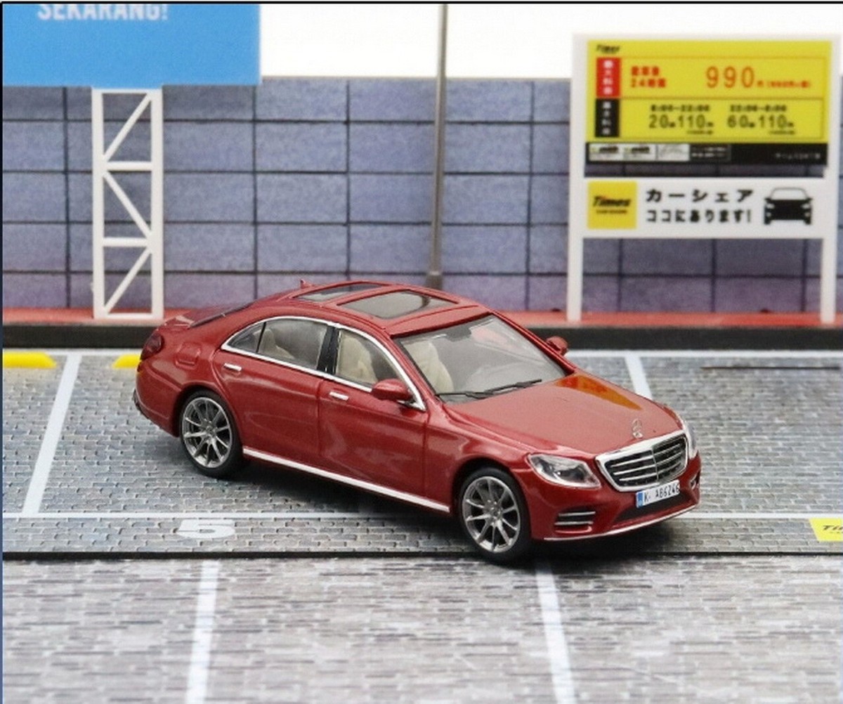 メルセデス ベンツ S450 W222 1/64 ミニカー Sクラス 2台セット Master 1:64 S450 W222 Diecast Model Car - AliExpress