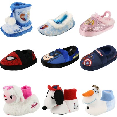 YOUTH/KIDS/GIRLS/BOYS TV MOVIES CARTOON CHARACTER SLIPPERS SHOES