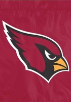 Arizona Cardinals Applique Garden / Window Flag Nfl Arizona Cardinals Applique Garden / Window Flag Nfl