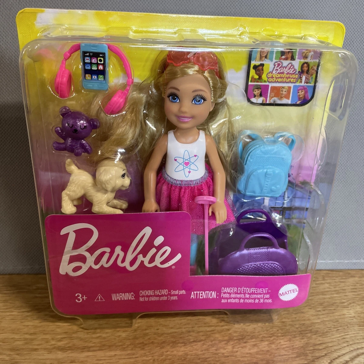 Barbie chelsea best sale travel doll