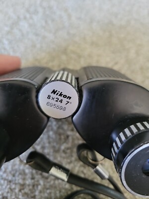 Vintage Nikon Binoculars 8x24 7degree 695596 Made in Japan | eBay