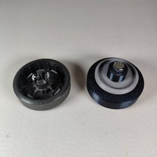 2 Pezzi Comodi Moduli Ruota Motrice Ricambio Ruota per Aspirapolvere Ruota per Aspirapolvere per Macchina da Pavimento  6