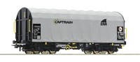 "Roco H0 76054-2 Schiebeplanenwagen \"Bauart Shimmns\" Der Captrain - Neu + Ovp"