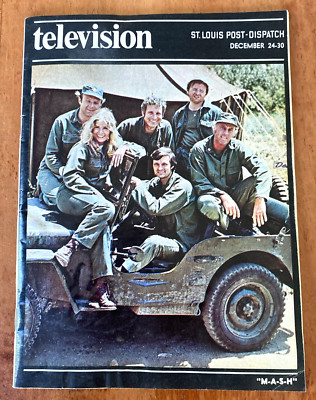 1972 MASH St. Louis Magazine Regional TV Guide Cast ALAN ALDA LORETTA SWIT