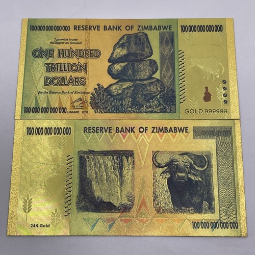 10 pcs Zimbabwe One YOTTALILLION DOLLARS MILLILION Mixed Banknotes Collection - Picture 2 of 11