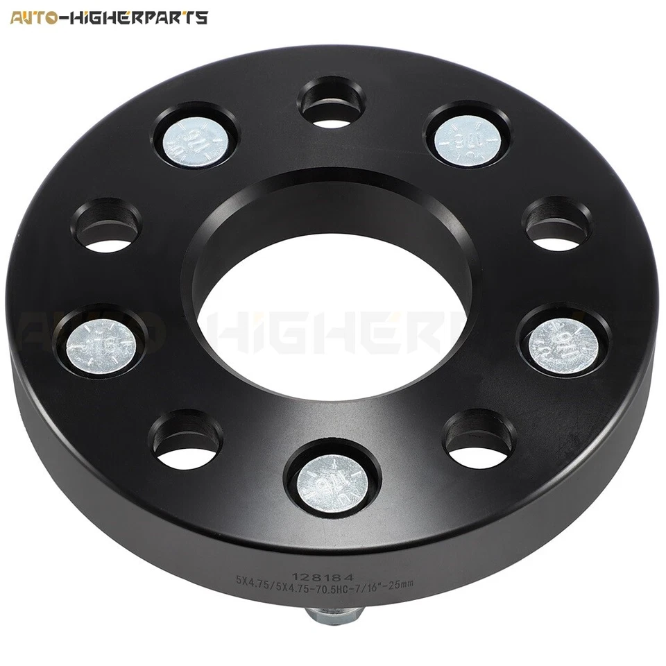 For 1978-1983 Chevy Malibu 2 Pcs 1" 5x4.75 Wheel Spacers 7/16"x20 Wheel Spacers - Image 4 of 4