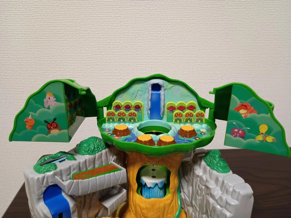 Винтажный игровой набор 1999 TOMY Pokémon Treehouse — редкий стиль Nintendo Polly Pocket - Изображение 3 из 4