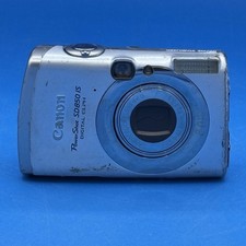 Canon PowerShot SD850 IS Digital ELPH 8.0MP Camera Silver AS-IS Not Working READ