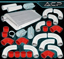 Turbosuper Charger Front Mount Intercooler Fmic Piping Kit Couplers Clamp