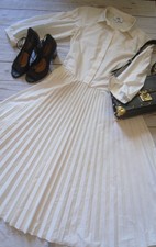 Calvin Klein Vintage 90's Shirtwaister Dress 10-12 RARE