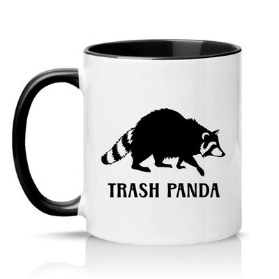 Trash Panda Unisex 11 Unzen Keramiktasse Waschbär Tier Meme Geschenk für...
