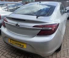 Vauxhall Insignia 2014 Silver Read Complete Bumper Rear