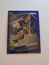 2025 Panini Prizm WNBA #95 JJ Quinerly Blue Velocity Prizm Rookie RC 