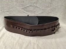 Vintage Children's Sherriff Western Capgun Toy Belt No Holsters