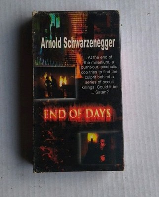 End of Days VHS Promo  Schwarzenegger Pre-owned and TESTED 