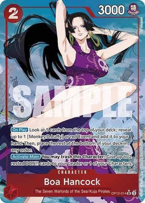 Boa Hancock (Alternate Art) OP12-014 Legacy of the Master Foil
