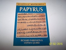 Papyrus (Egyptian Bookshelf) by Quirke, Stephen Paperback Book The Cheap Fast