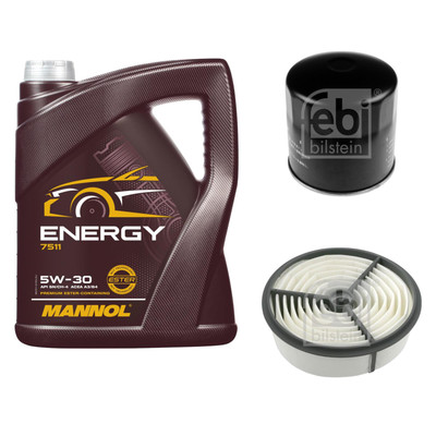 FEBI BILSTEIN Inspektionspaket 5L MANNOL Energy 5W-30 für Toyota 4 Runner 3.0