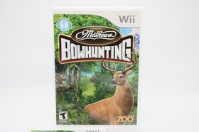 Refurbished Nintendo Wii Mathews Bowhunting Complete CIB Excellent Mint Pristine