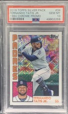 2019 Topps Update Silver Pack  1984 Baseball Chrome Fernando Tatís Jr PSA 10