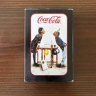 Vintage Rare Coca Cola Black Americana Ad Playing Cards Deck “Birthday Smiles”