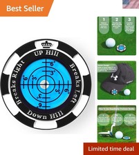 High Precision Golf Ball Marker  Green Reading Aid for Putting Perfection