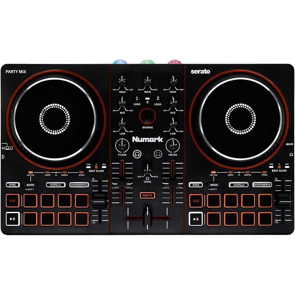 Numark Party Mix III DJ Controller  Black
