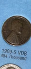 1909 S VDB LINCOLN CENT***SCARCE DATE ISSUE**HIGHLY SOUGHT AFTER** VERY FINE