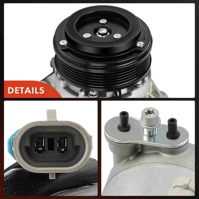 1xKlimakompressor CVC Ø114 für Opel Astra G T98 CC Agila Corsa B S93 Corsa C X01