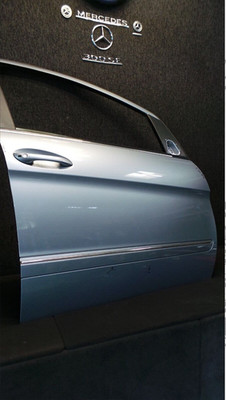 C34-500 *Mercedes W245 B-Klasse Tür Vorne Rechs MOPF Horizontblau 391
