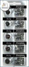 371/370 Energizer Watch Batteries SR920W 5 Batteries